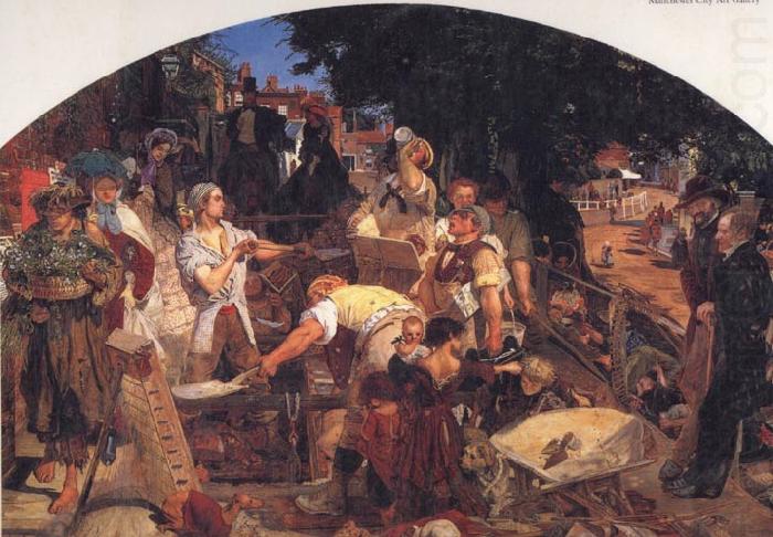 Chaucer at the Curt of Edward III, Ford Madox Brown